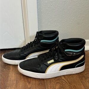 Puma Ralph Sampson Mid OG "Black Teal" sneakers